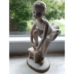 Figurine Antique, Ballerina, Vintage Christopher Collection 1983,